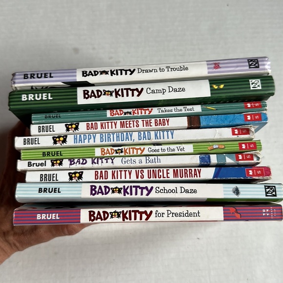 Bad Kitty Book Lot 9 Books First Editions - Picture 2 of 14